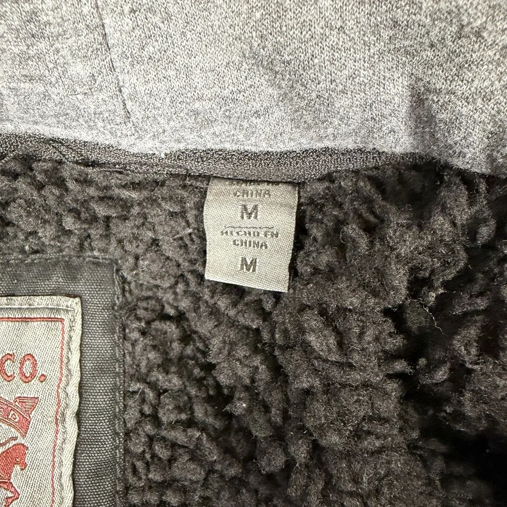 Levi's‎ Men's Sherpa Lined Two Pocket Hooded Trucker Jacket size M